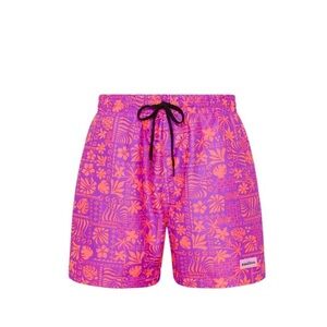 MEN’S KULANI KINIS swim trunks in BUBBLE BERRY EUC super soft size MEDIUM